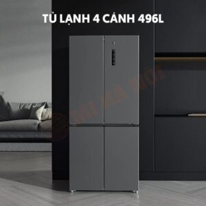 Tủ lạnh Xiaomi 496L Mijia 4 cánh – có ngăn đông mềm, khử khuẩn 99,99%, tiết kiệm điện