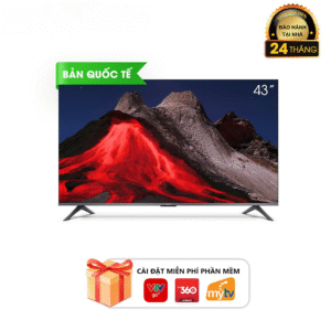 Tivi Xiaomi 43 inch A Pro Google TV QLED 2026 – Bản Quốc Tế